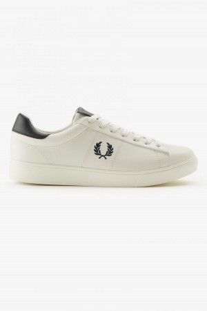 Porcelain Fred Perry Spencer Men's Shoes | XSGBH87560