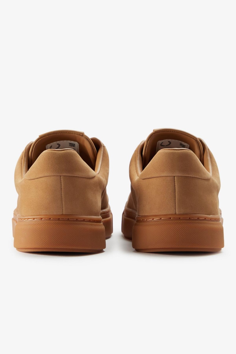 Copper / Gold Fred Perry B71 Men's Shoes | DSGKV99187