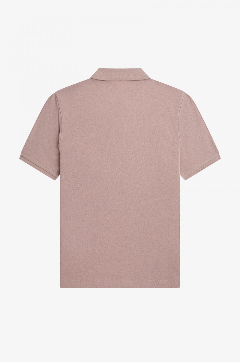 Dark Pink / Black Fred Perry G6000 Women's Fred Perry Shirt | PSGER38069