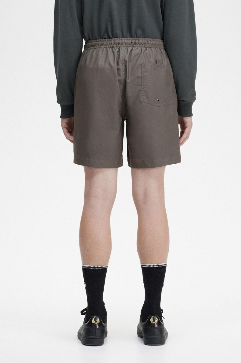 Field Green Fred Perry Classic Men's Shorts | DSGVO17761