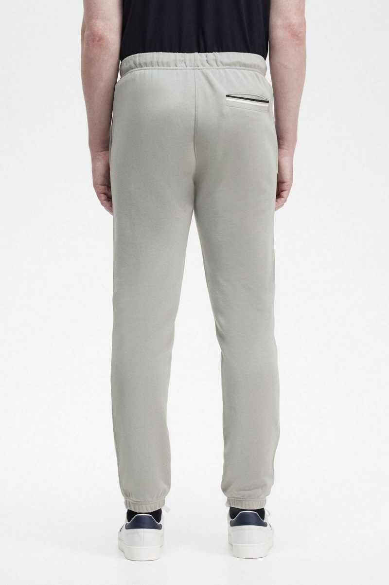 Limestone Fred Perry Loopback Sweatpants Men's Trousers | LSGSX65035