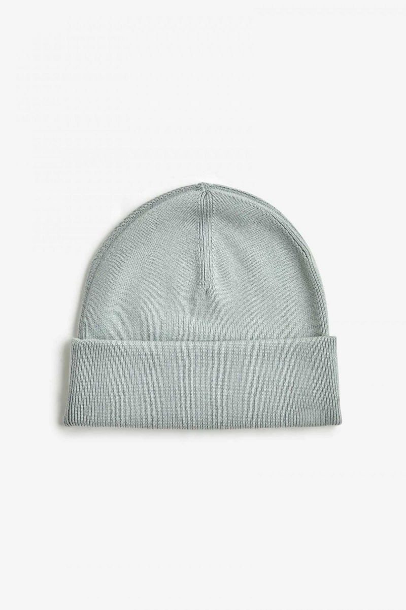 Limestone / Black Fred Perry Classic Accessories Beanie | SGEGJ84597