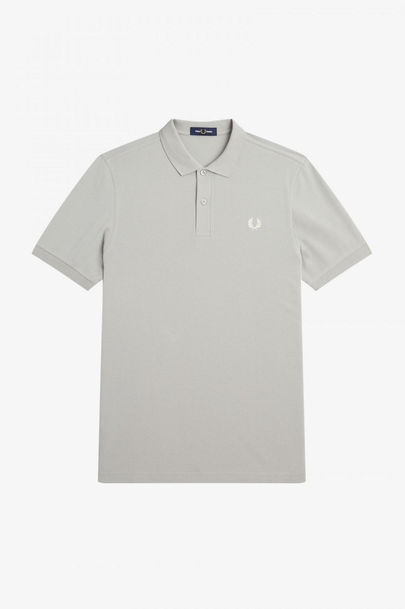 Limestone / Ecru Fred Perry M6000 Men's Fred Perry Shirt | SGDYB36149