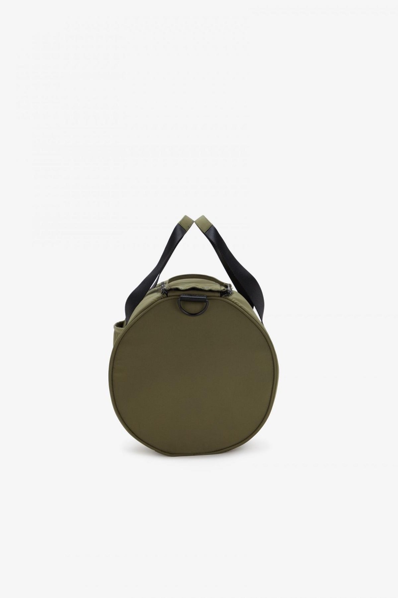 Uniform Green Fred Perry Ripstop Barrel Accessories Bag | GSGEC33396